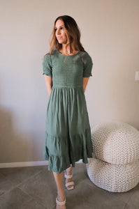 Jade Smocked Dress