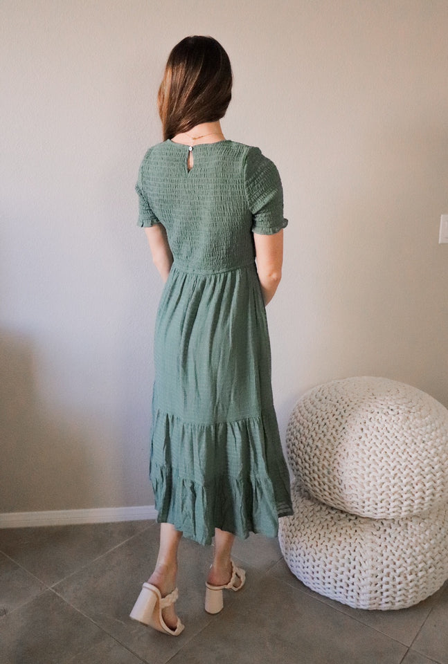 Jade Smocked Dress