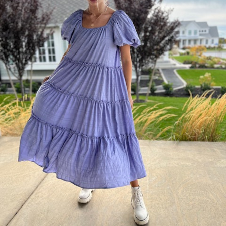 Rosalie Dress in Lavender