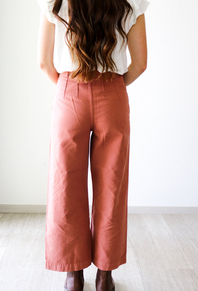FINAL SALE Sierra Pants in Rust